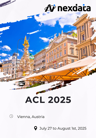 ACL 2025+The Association for Computational Linguistics (ACL) is the 
preeminent venue for dissemination of the latest research 
in natural language processing and large language 
models. Our conferences bring together thousands of 
researchers, practitioners, and innovators from academia 
and industry to shape the future of language technology.