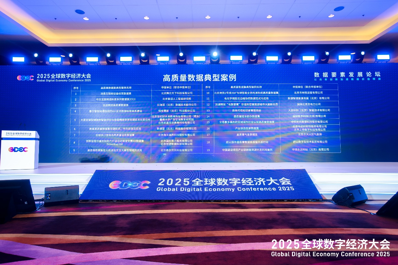 权威发布 | 数据堂教育行业案例入选北京市行业高质量数据集典型案例