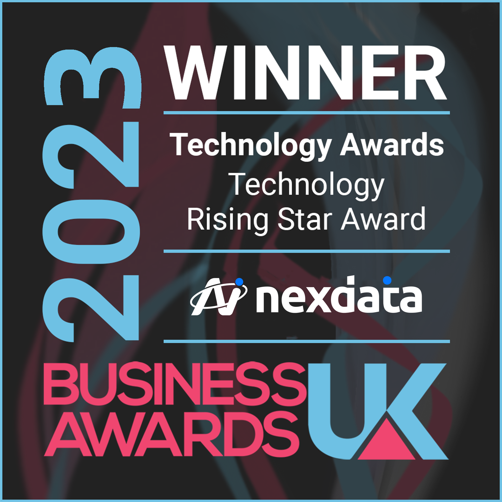 Winner of Technology Rising Star Award
